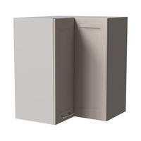 ECKHÄNGESCHRANK Oslo W12/60 Grau / Kaschmir Matt 60 / 60 / 72cm - Kaschmir/Grau, Holz/Holzwerkstoff (60/72/60cm) - Feldmann-Wohnen