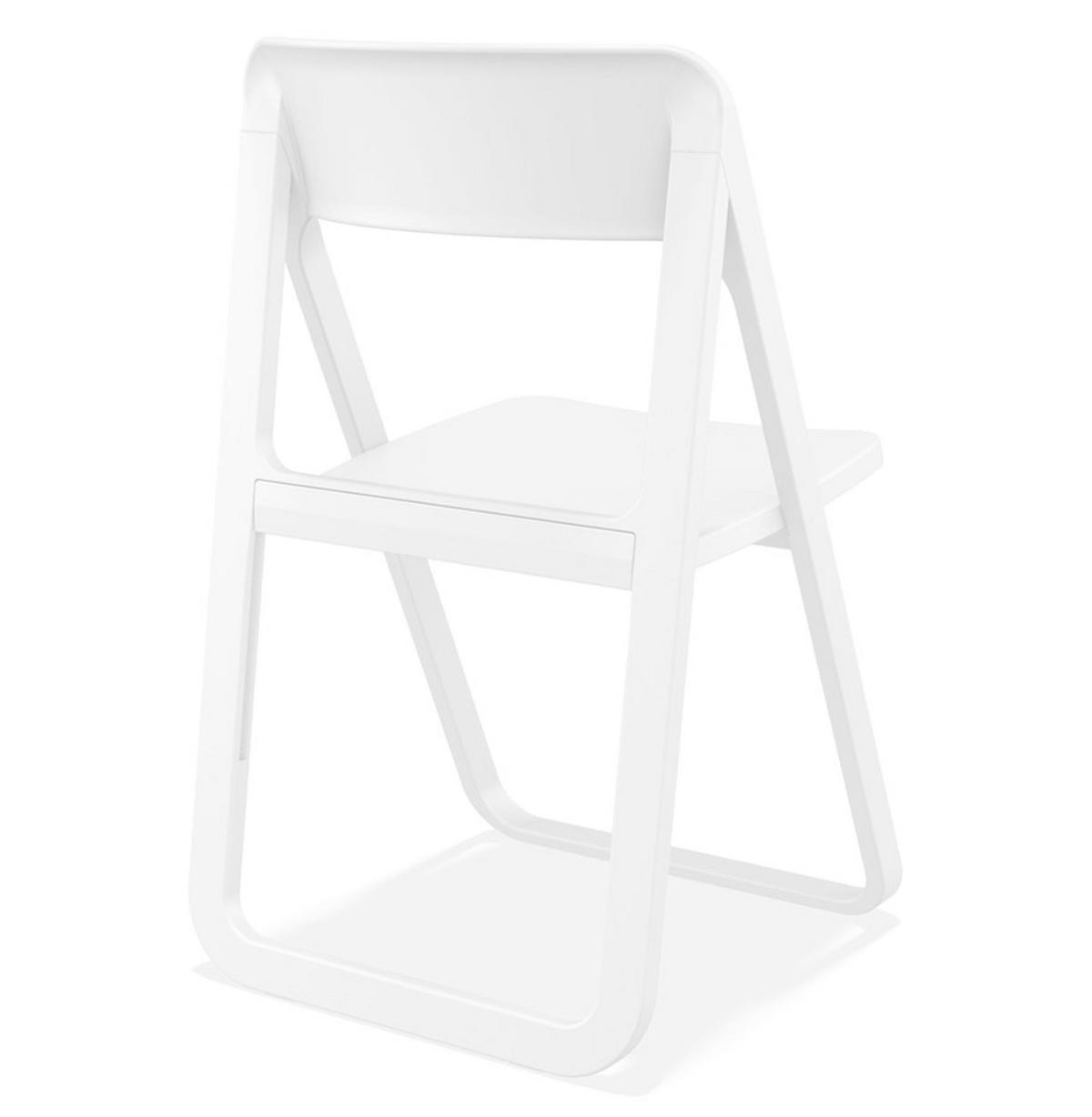 KLAPPSTUHL SLAG Weiß - Grün, Kunststoff (48/45/48cm) - Légia Home