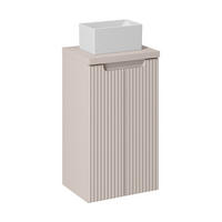 WASCHTISCHKOMBI 50 cm 3Teile Nova Cashmere N BM165 in Kaschmir/Matt - Kaschmir, Holz (50/57/40cm)