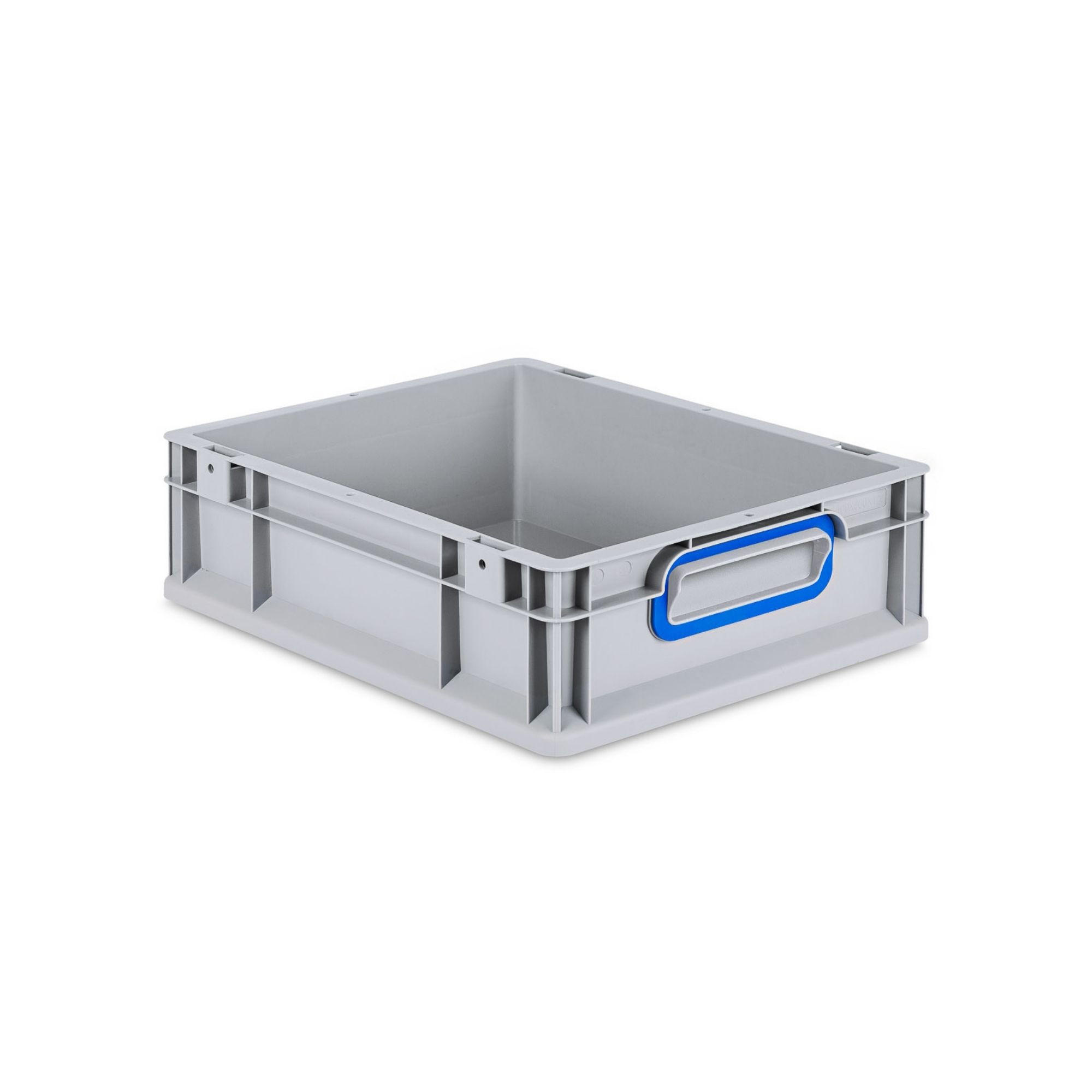 EUROBOX Nextgen Color 12x30x40cm 11 Liter Griffe Blau Geschlossen - Blau, Kunststoff (30/12/40cm) - PROREGAL