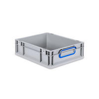 EUROBOX Nextgen Color 12x30x40cm 11 Liter Griffe Blau Geschlossen - Blau, Kunststoff (30/12/40cm) - PROREGAL