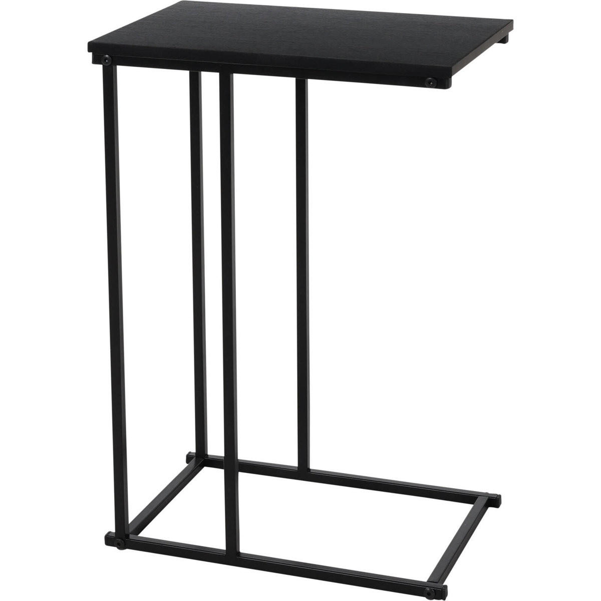 Home Styling Collection Beistelltisch Schwarz 40x58x26 cm