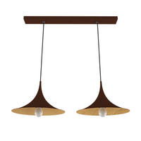 HÄNGELEUCHTE - Goldfarben, Metall (33/70/16cm) - Lumicom