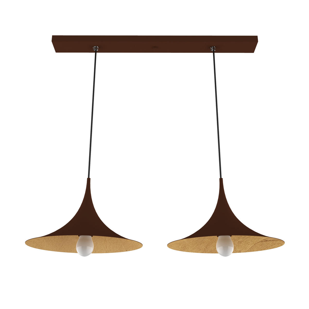 HÄNGELEUCHTE - Goldfarben, Metall (33/70/16cm) - Lumicom