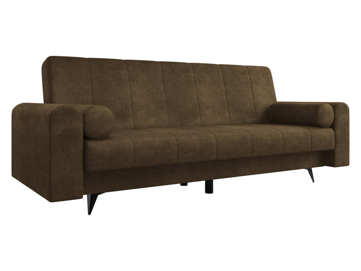 SCHLAFSOFA Zuri - Schwarz/Braun, Holz/Textil (240/93/91cm) - MIRJAN24