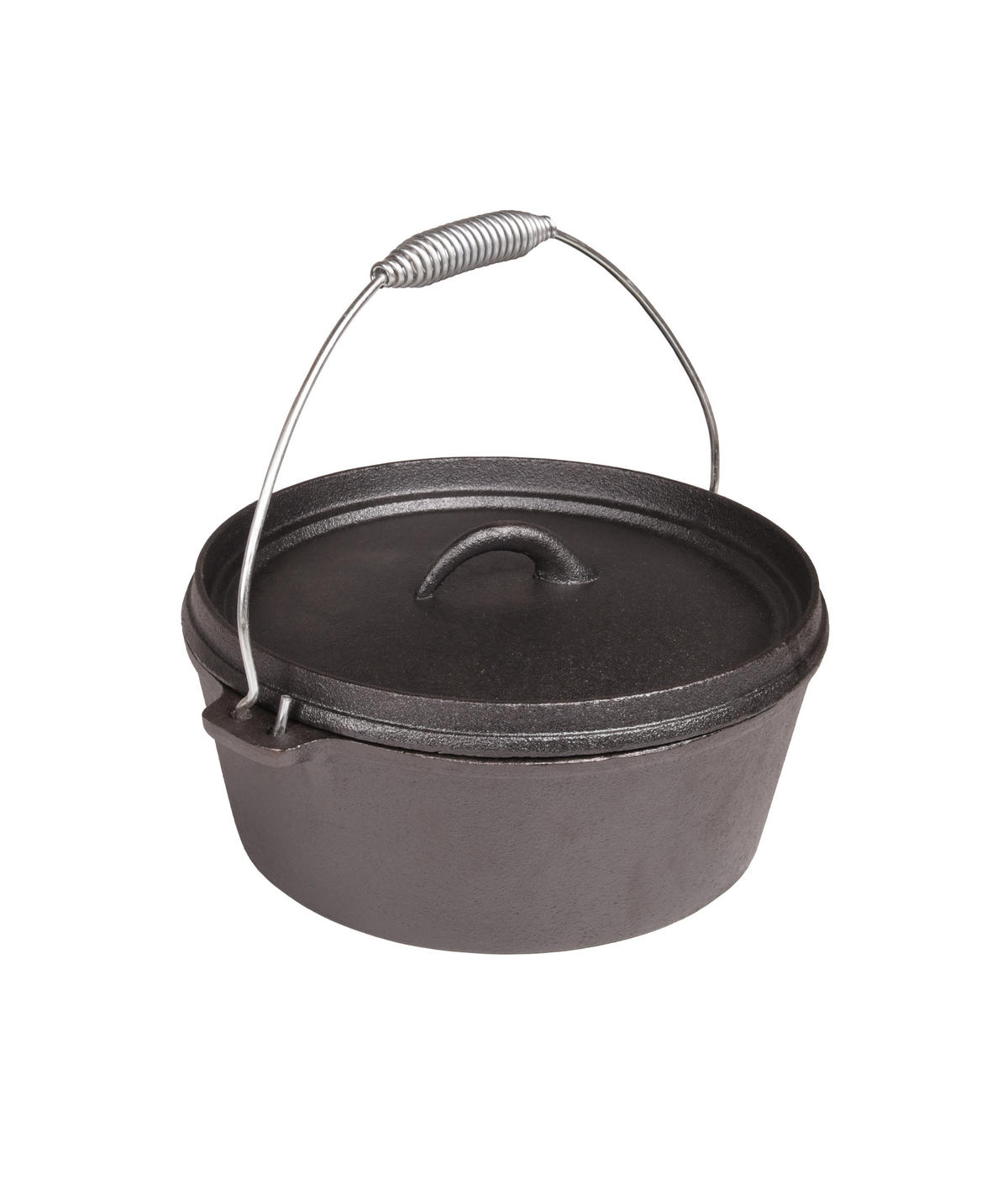 KOCHSET Siena Gusseisen Schwarz 24x33,5x55cm - Schwarz, Metall - DELUKE