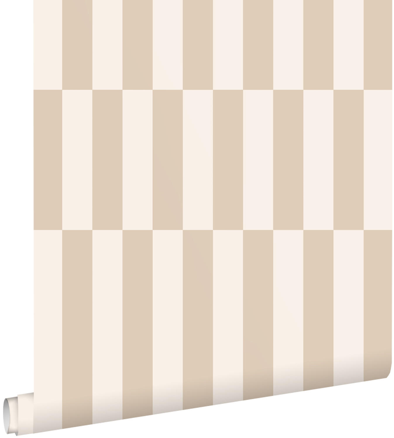 TAPETE Streifen 53 cm x 10.05 m - Beige, Papier (53/1000cm) - ESTAhome