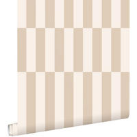 TAPETE Streifen 53 cm x 10.05 m - Beige, Papier (53/1000cm) - ESTAhome