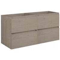WASCHBECKUNTERSCHRANK SIMPLE 120cm Eiche Dunkel - Wildeiche, Holz (120/62/46cm) - Rodan