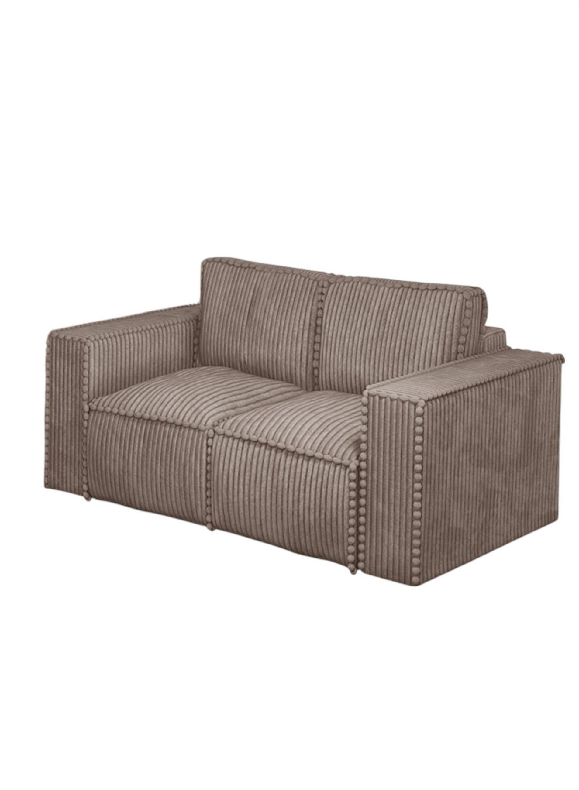 SOFA 2-sitzer Vajana - Beige, Holzwerkstoff/Textil (150/86/102cm) - Fun Möbel
