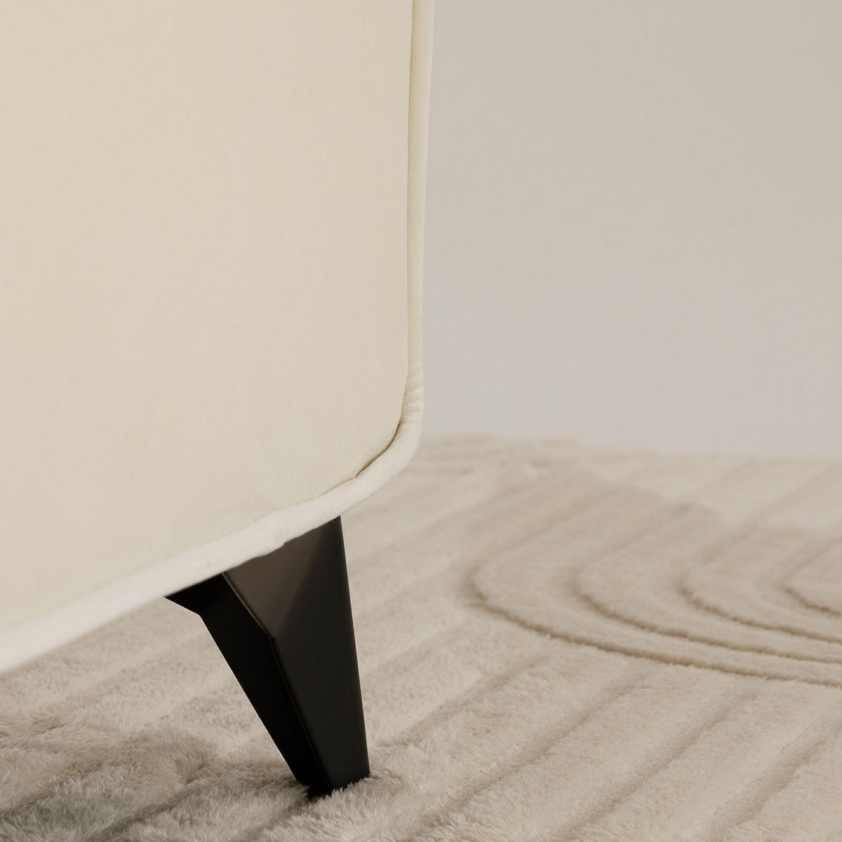 POLSTERBETT LAVORO 140X200 CM - Creme, Textil (140/200cm) - IDIMEX