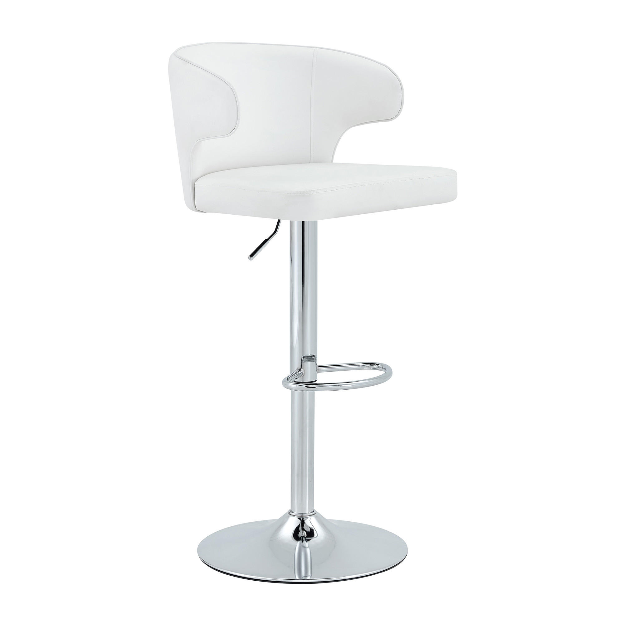 ComfortXL Barhocker Weiß 45x110x49.7 cm