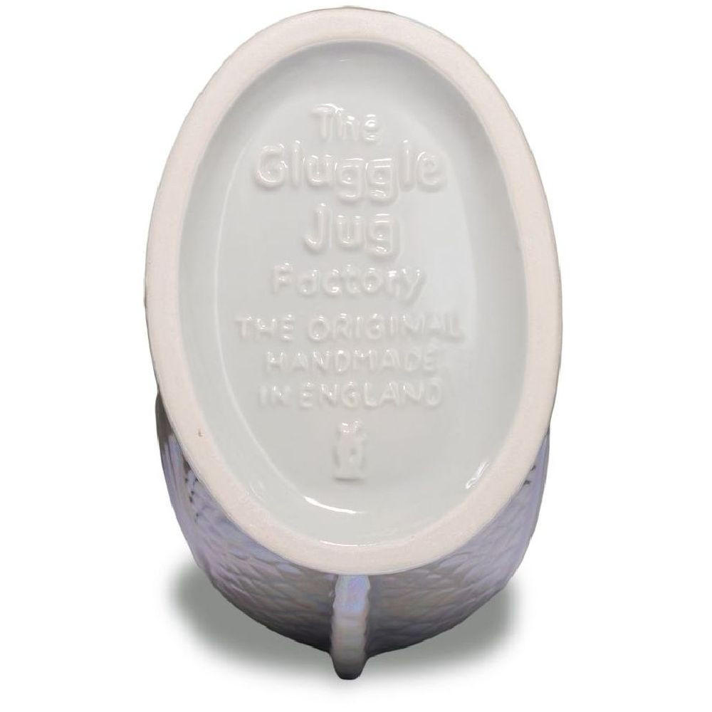 KARAFFE mit „Gluck-Gluck“-Geräusch 27,5/17/9,5 cm - Perlmutt, Keramik (1.2L) - Gluckigluck