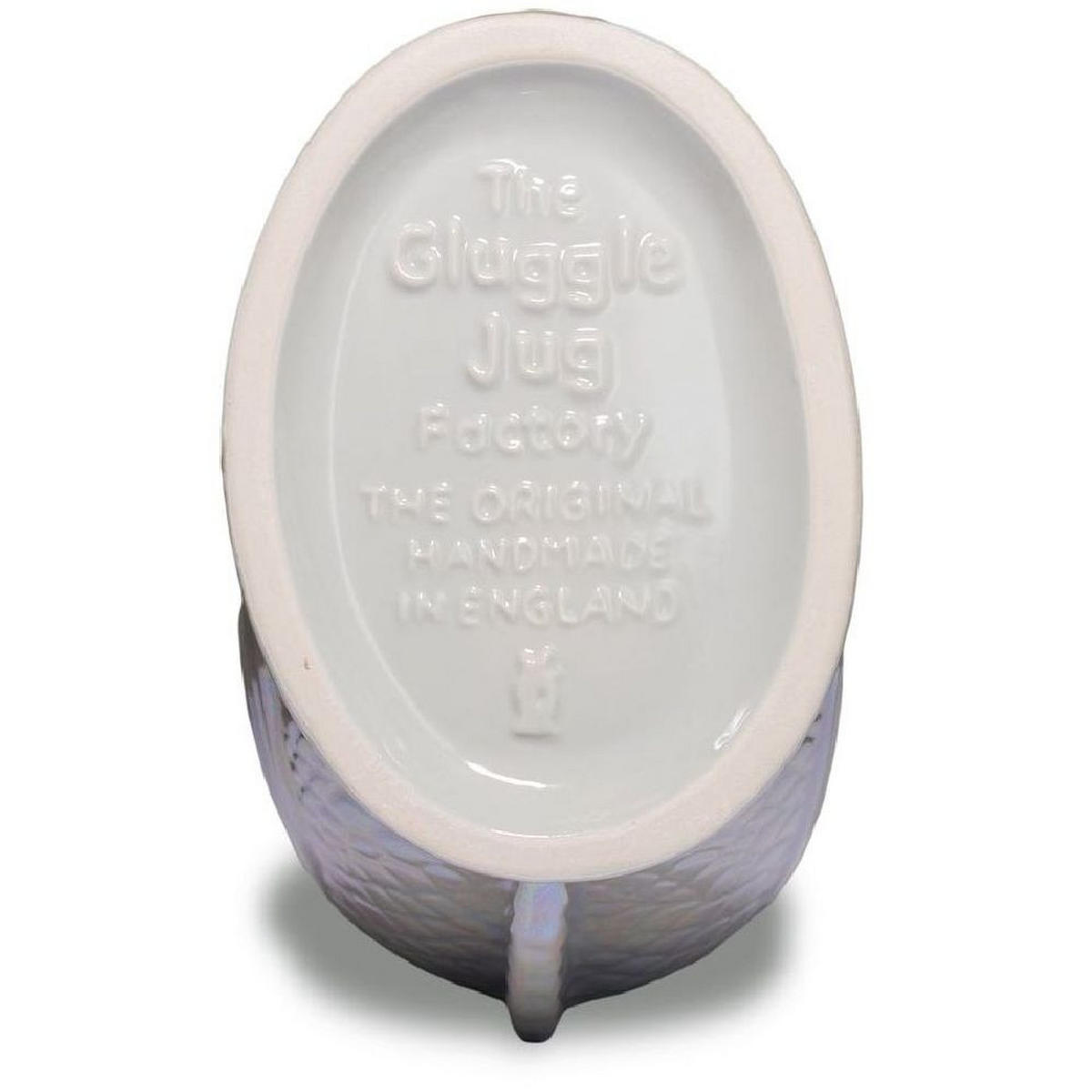 KARAFFE mit „Gluck-Gluck“-Geräusch 27,5/17/9,5 cm - Perlmutt, Keramik (1.2L) - Gluckigluck