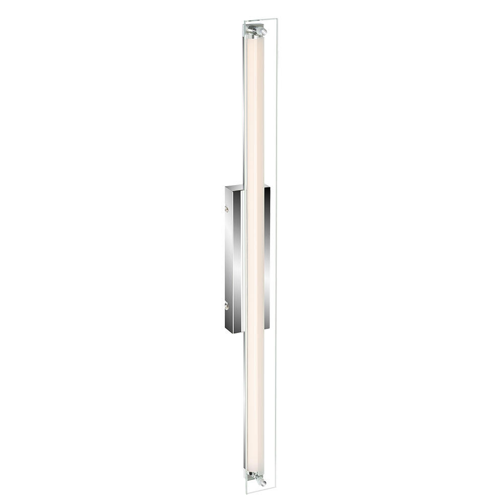 LED WANDLEUCHTE Silber Cool & Cosy - Silberfarben, Metall (5.5/6.6/65cm) - Briloner