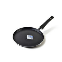 CRÊPESPFANNE Peggy Schwarz 24/41/2 cm Metall - Schwarz, Metall (24cm) - Mondex