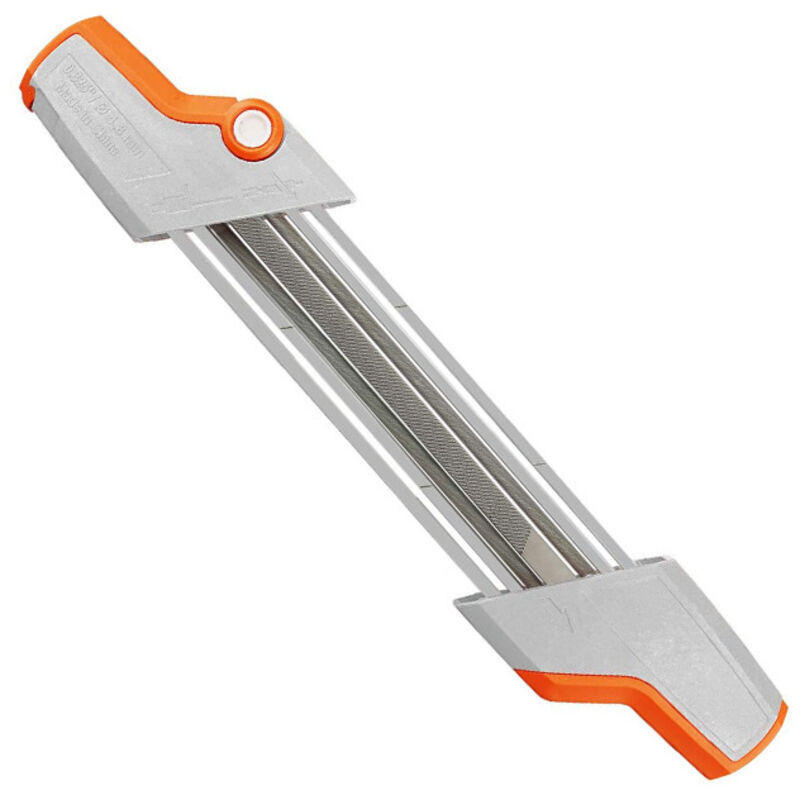 FEILE – Geeignet für 3/8"-P-Sägeketten (4,8 mm Durchmesser) - Weiß, Metall (32/6.85/2.3cm) - DCA