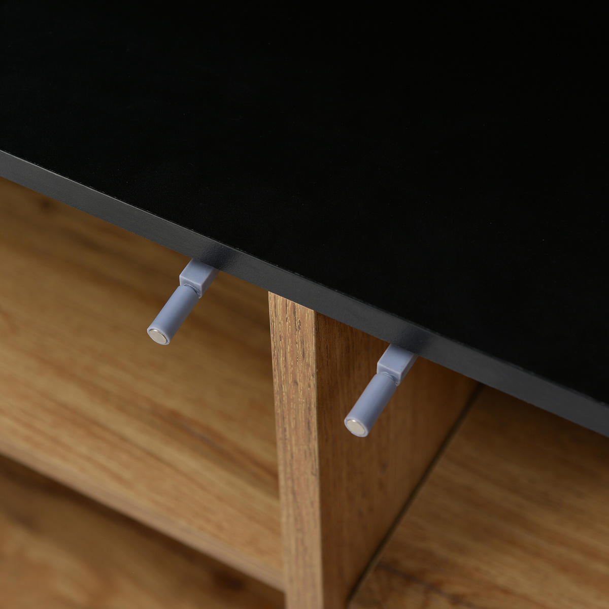 SIDEBOARD Braun 160/35/76 cm - Braun, Holzwerkstoff/Metall (35/76/160cm) - Urban Meuble