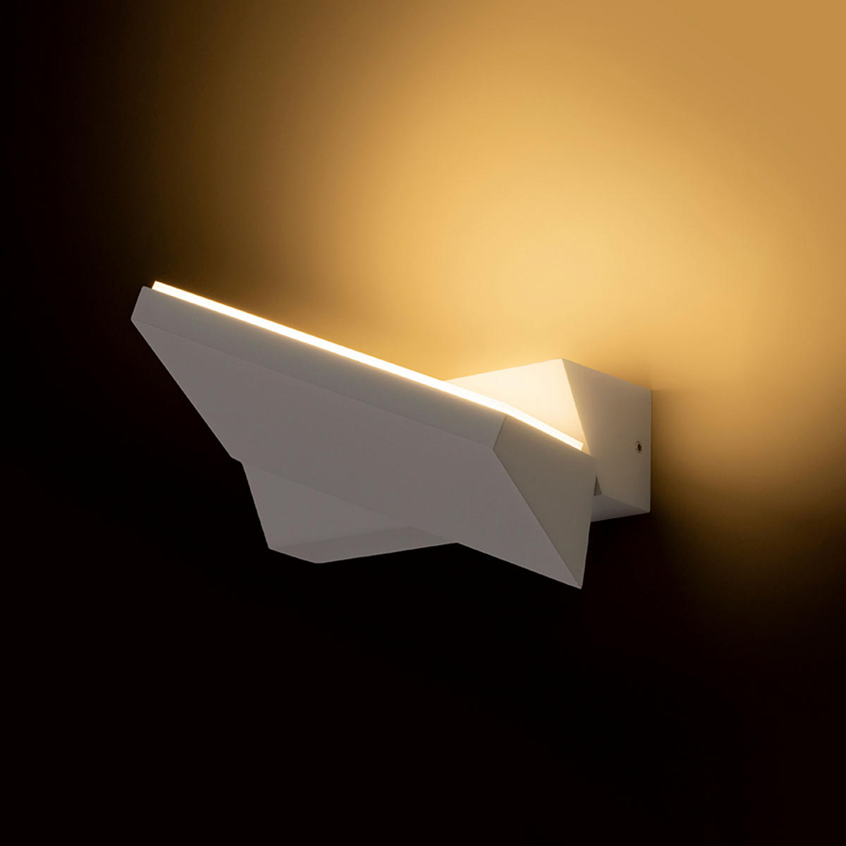 AUSSENLEUCHTE TWIST Weiß 12 W IP65 - Weiß, Metall (166/142/5cm) - Rendl