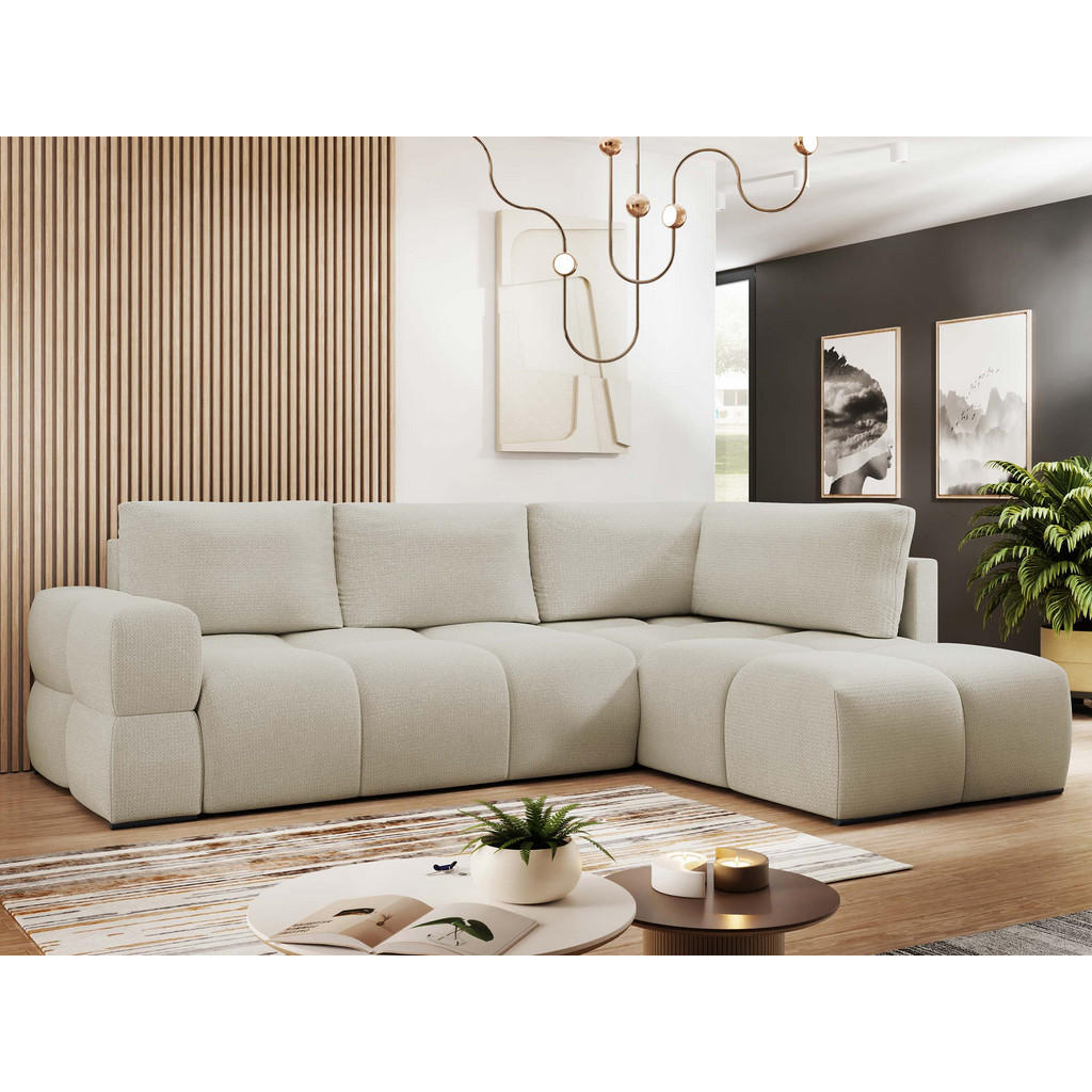 Thumbnail - Mirjan24 Ecksofa, Natur, Textil, 5-Sitzer, L-Form,L-Form, 267x185 cm, Wohnzimmer, Sofas & Couches, Wohnlandschaften, Eck...
