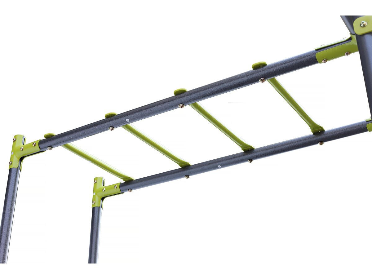 KLETTERGERÜST AUS STAHL lucien Grün - Grün, Metall (344/248/304cm) - Habitat Garten