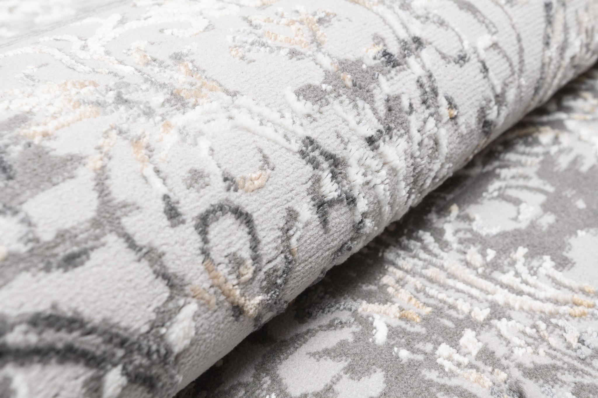 TEPPICH HERA Grau 80/150 cm - Grau, Textil (80/150cm) - Tapiso