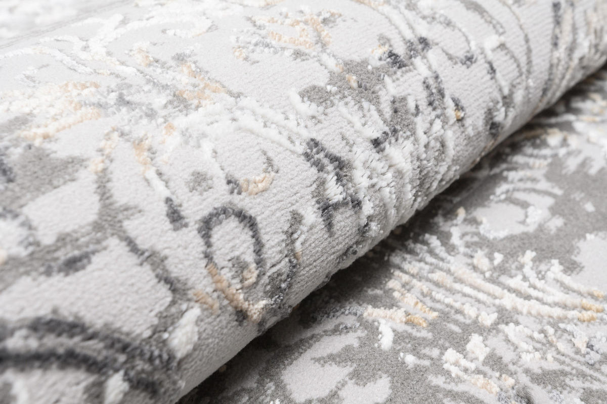 TEPPICH HERA Grau 80/150 cm - Grau, Textil (80/150cm) - Tapiso