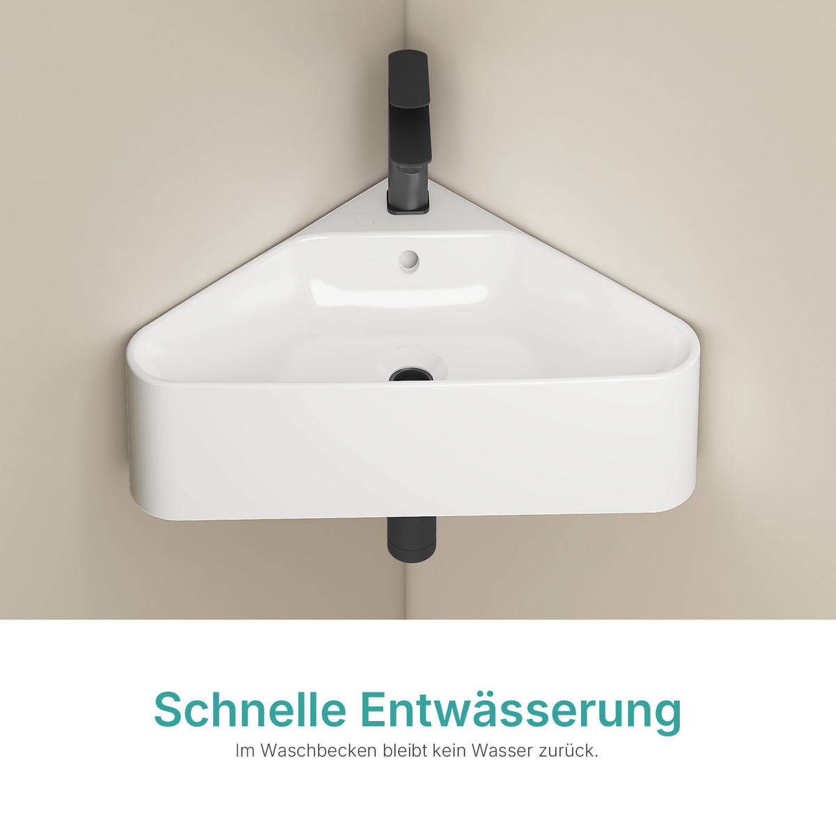 WASCHBECKEN Keramik Aufsatzbecken 56 / 34 / 13 cm - Weiß, Keramik (34/13/56cm) - EMKE