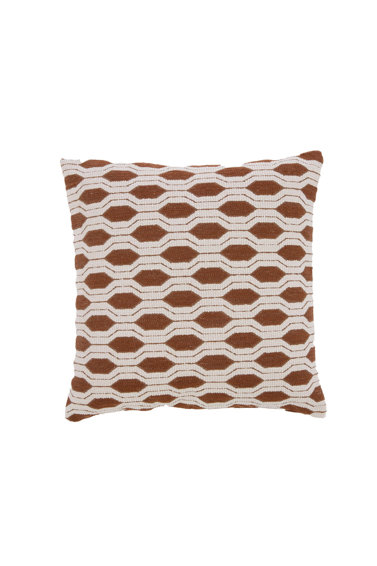 DEKOKISSEN Renton Bronze 45/45/10 cm - Messingfarben, Textil (45/45cm) - Light & Living