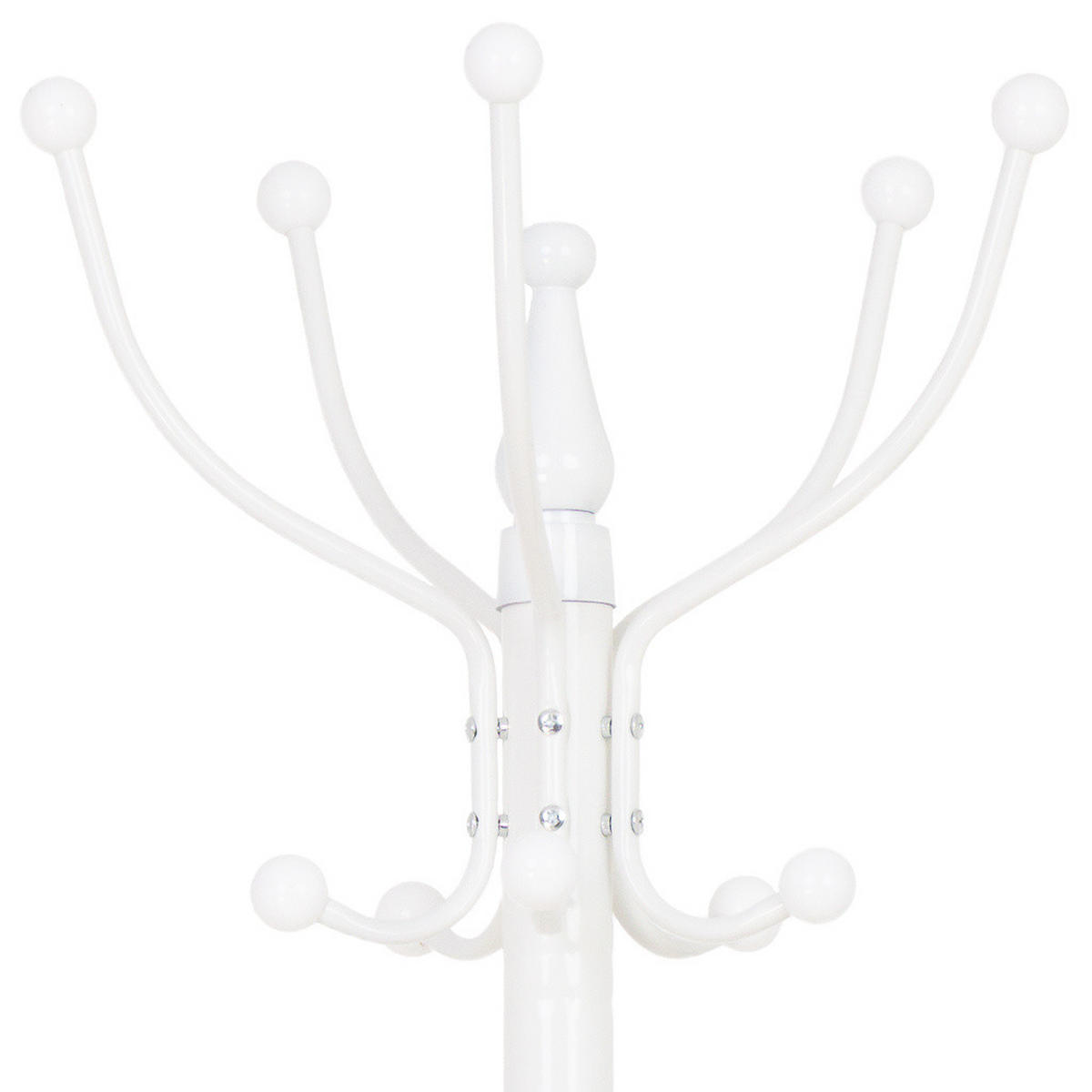 GARDEROBE aus metall - Weiß, Metall (37/176/37cm) - Wanderlust