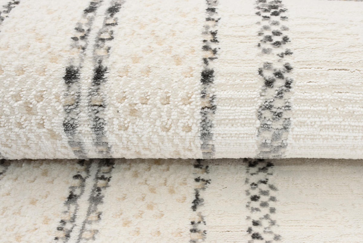 TEPPICH HERA Weiß 80/150 cm - Weiß, Textil (80/150cm) - Tapiso