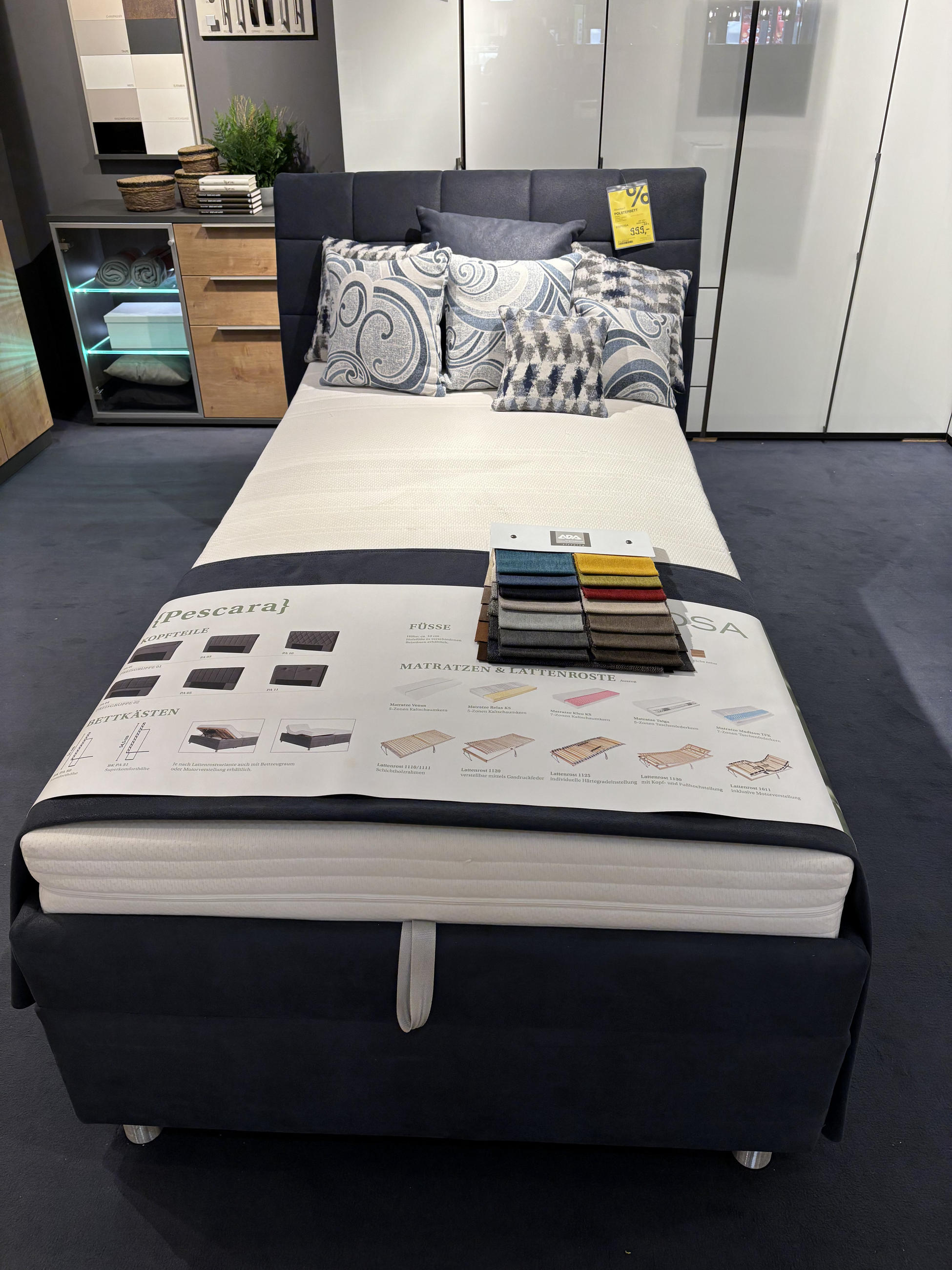 Polsterbett Pescara - Esposa