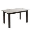 ESSTISCH ARTON 140-195 cm für 6-8 Personen - Multicolor/Schwarz, Holzwerkstoff/Metall (140/80/77cm) - Lookway