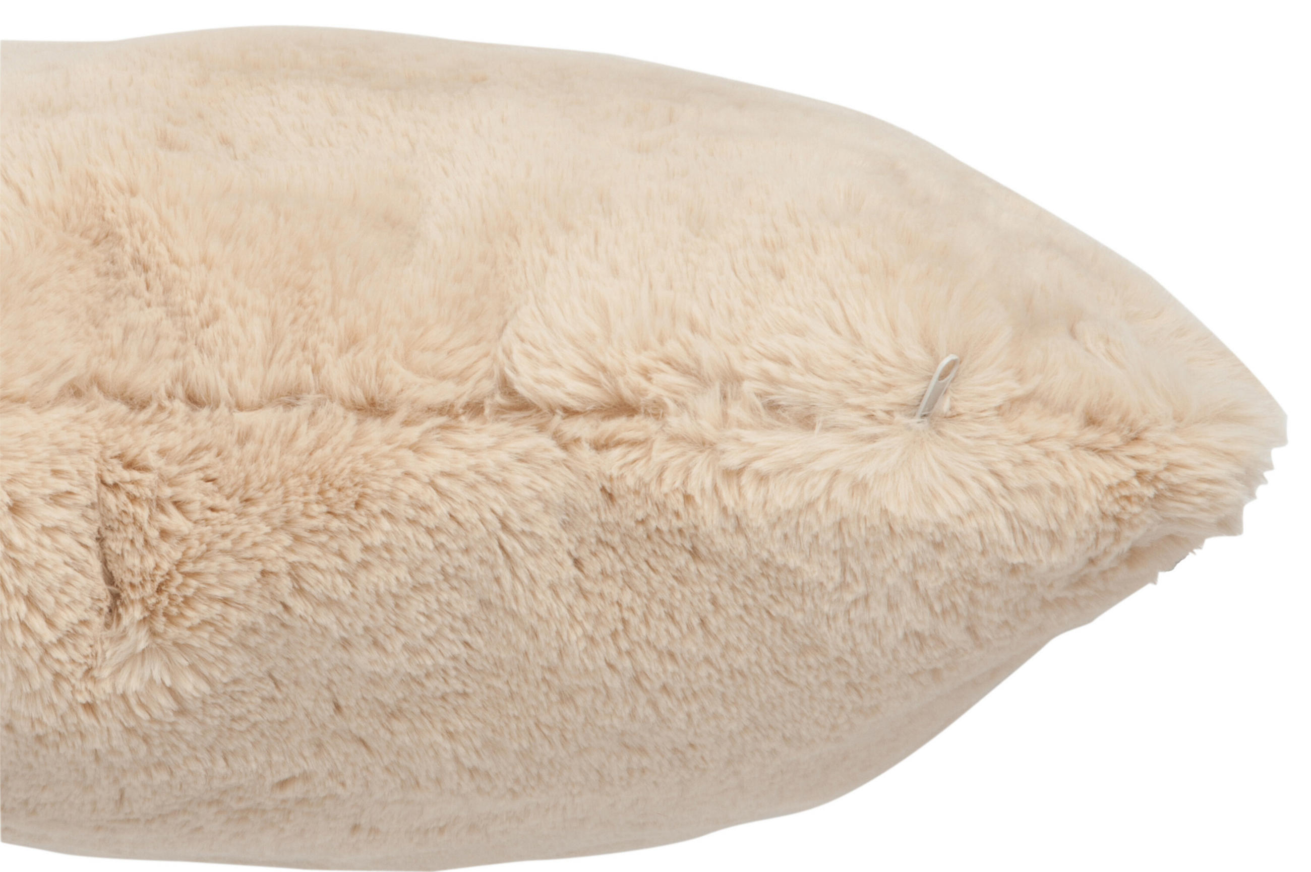 KISSEN CUTIE - Plüsch - Beige - Beige, Textil (45/45cm) - J-Line