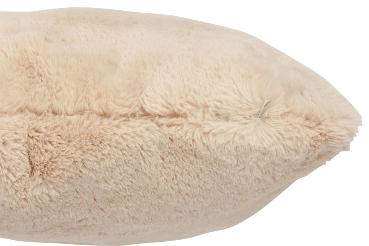 KISSEN CUTIE - Plüsch - Beige - Beige, Textil (45/45cm) - J-Line