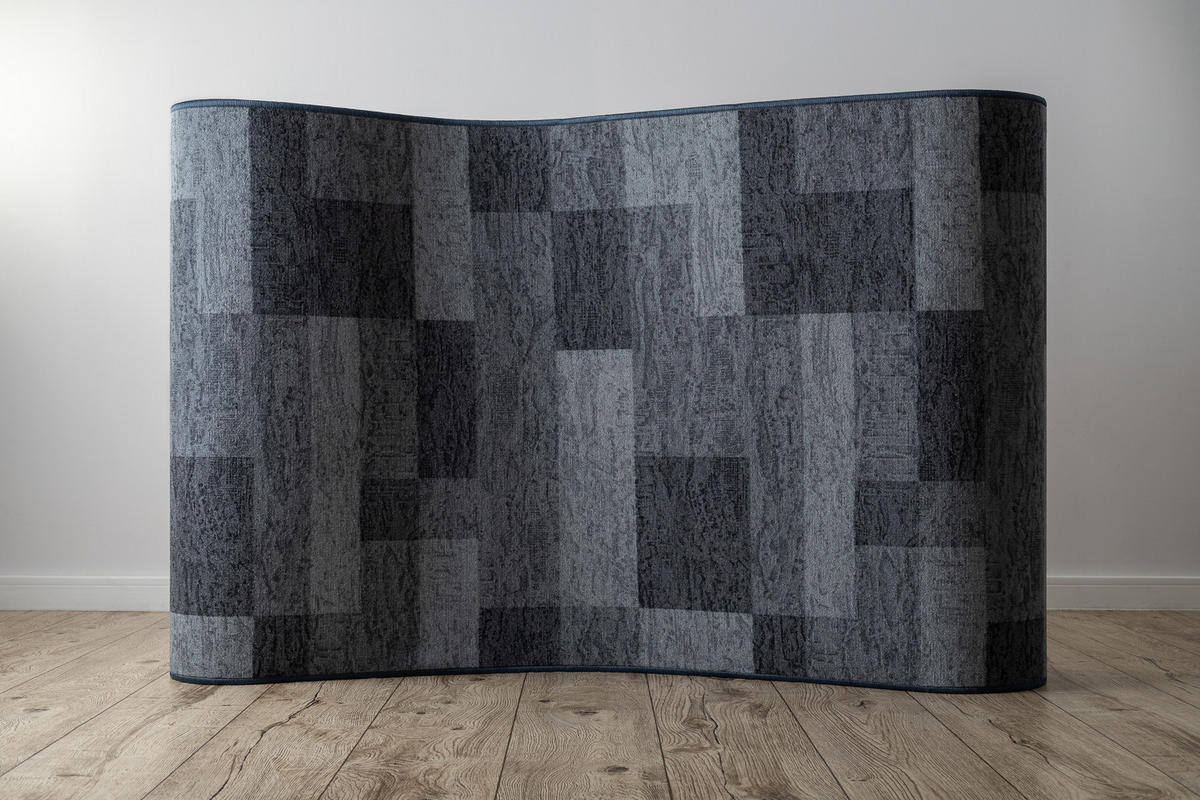 LÄUFER Antirutsch ICONA 80/480 cm - Grau, Textil (80/480cm) - rugsX