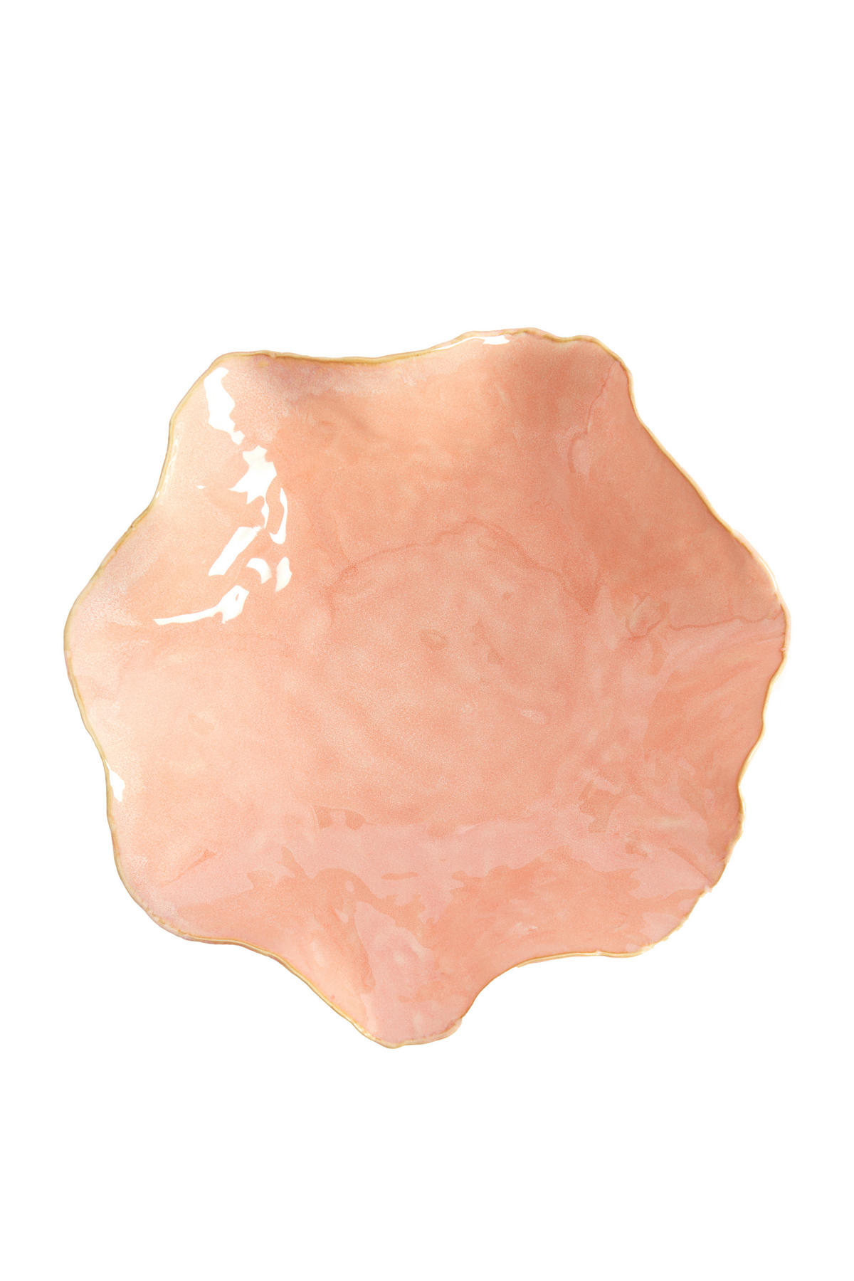 SCHALE Banda Rosa 34/31/11 cm - Pink, Keramik (11cm) - Light & Living