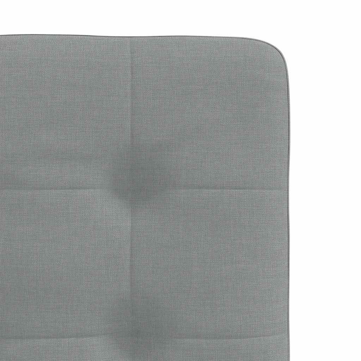 ESSZIMMERSTÜHLE 2 Stk. Hellgrau Stoff 45*54*86cm - Grau, Metall (45/86/54cm) - ZMH