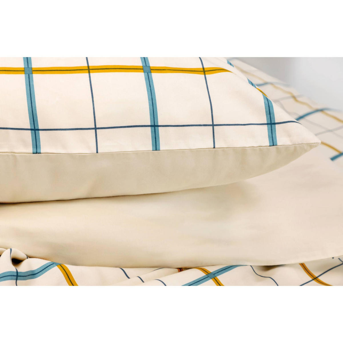 SATIN BETTWÄSCHE JAZZ - Multicolor, Textil (135/200cm) - Musterring