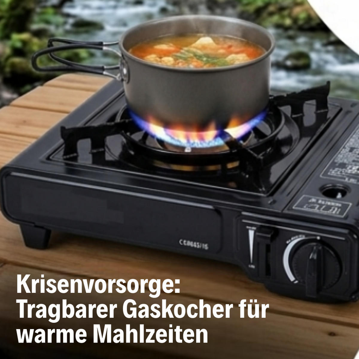 STROMAUSFALL Set Notfallausrüstung 138 Tlg Notfallrucksack Gefüllt Notlicht Notfalllampe Gaskocher Outdoor Camping Kochen Krisenvorsorge Prepper - Multicolor, Kunststoff/Metall (40/40/40cm) - JUNG