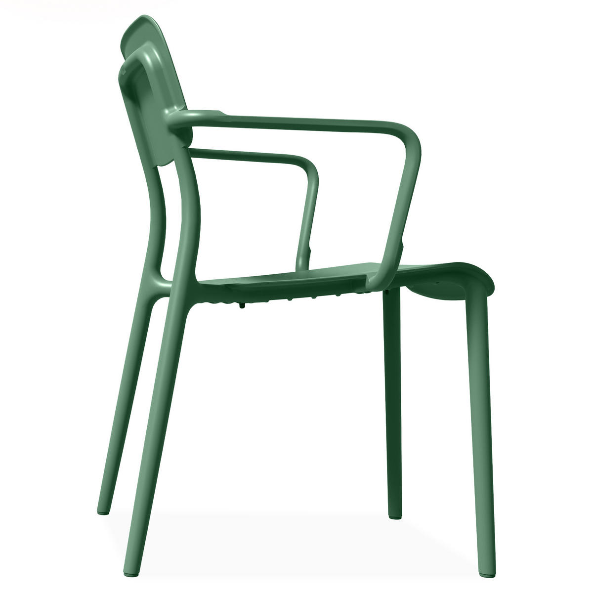 GARTENMÖBEL-SET GALIO, 5-tlg - Grün, Kunststoff - KONSIMO®