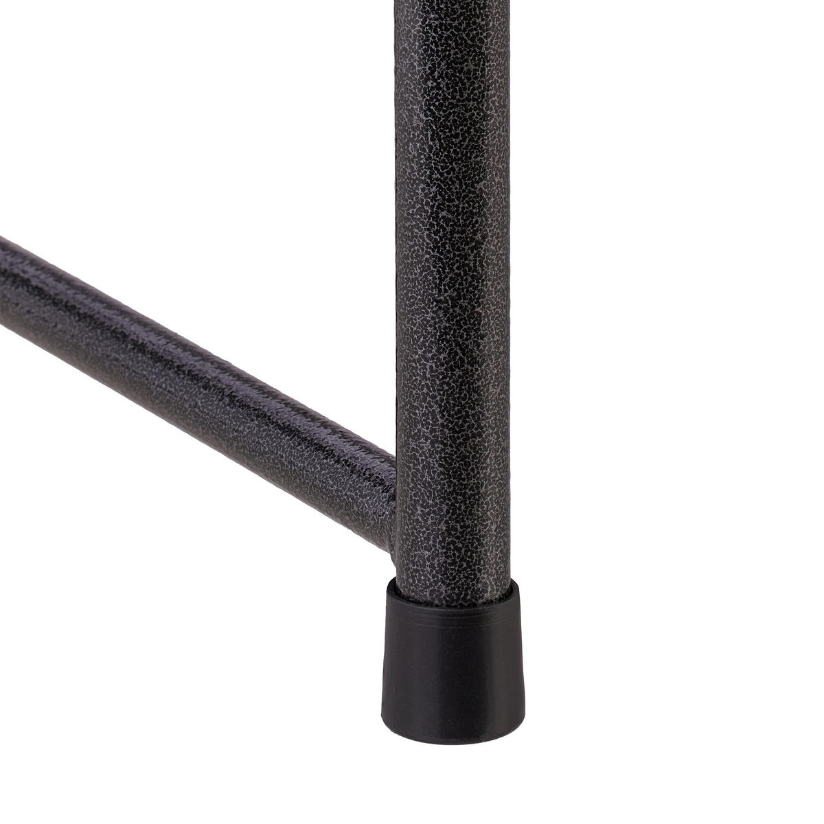 CAMPINGTISCH - Schwarz, Kunststoff/Metall (60/120/53.5cm) - Relaxdays
