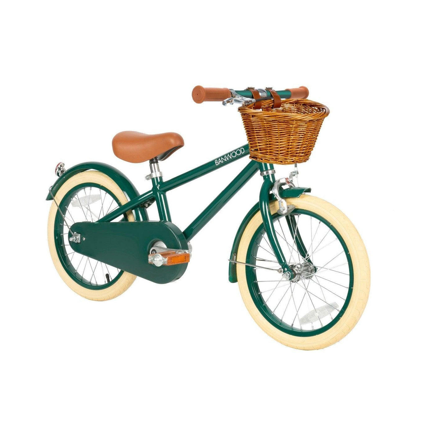 KINDERFAHRRAD aus Alu und Stahl, 4-7 Jahre, Grün - Dunkelgrün, Metall (23.5cm) - Banwood