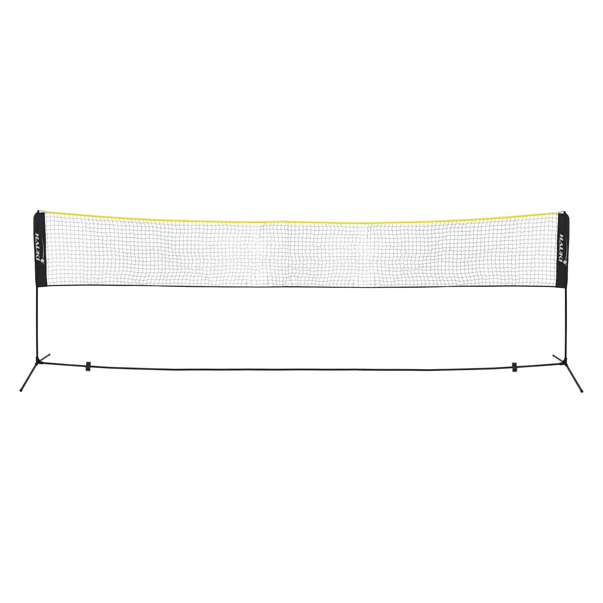 BADMINTON NET 5M - Schwarz, Metall (103/500cm) - Hauki