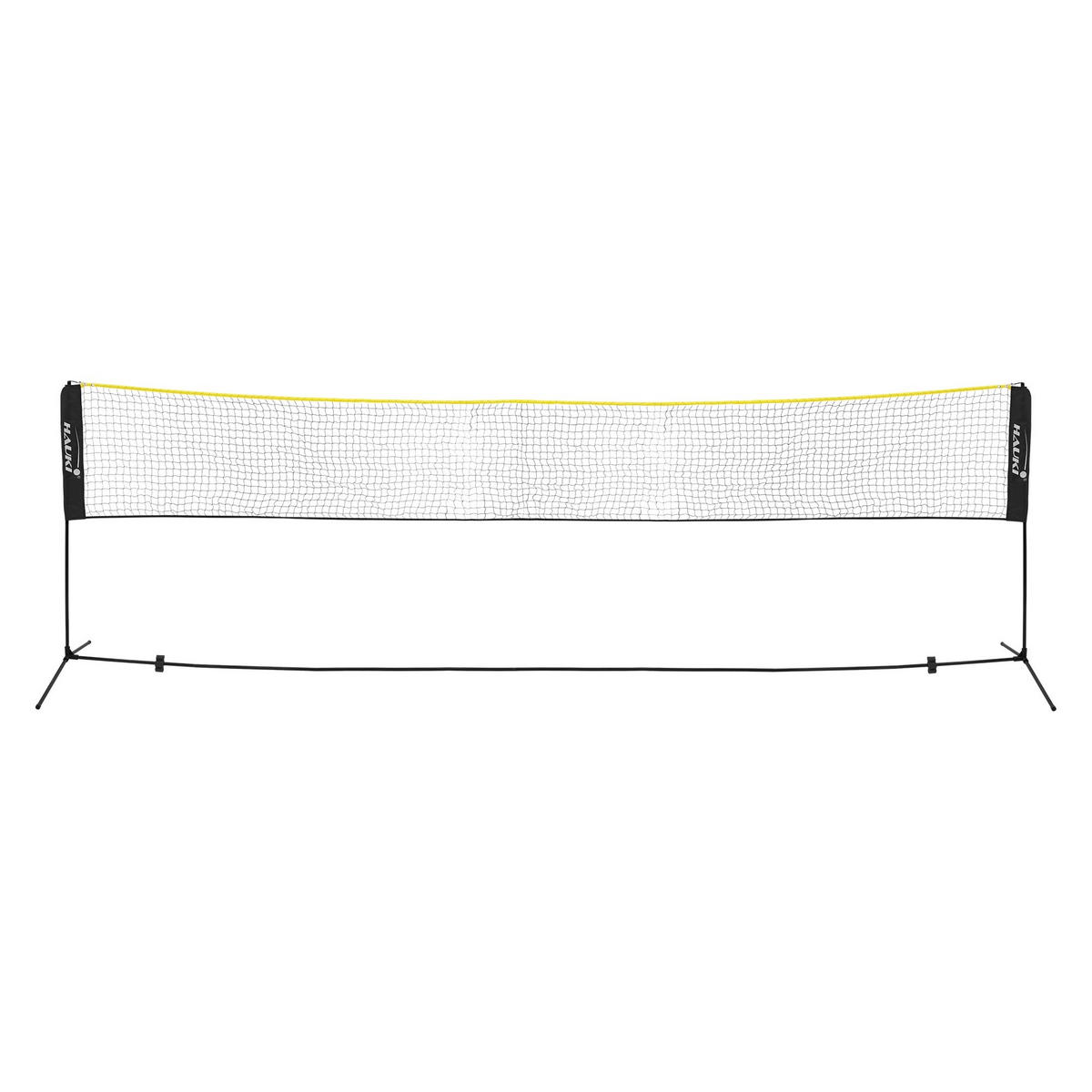 BADMINTON NET 5M - Schwarz, Metall (103/500cm) - Hauki