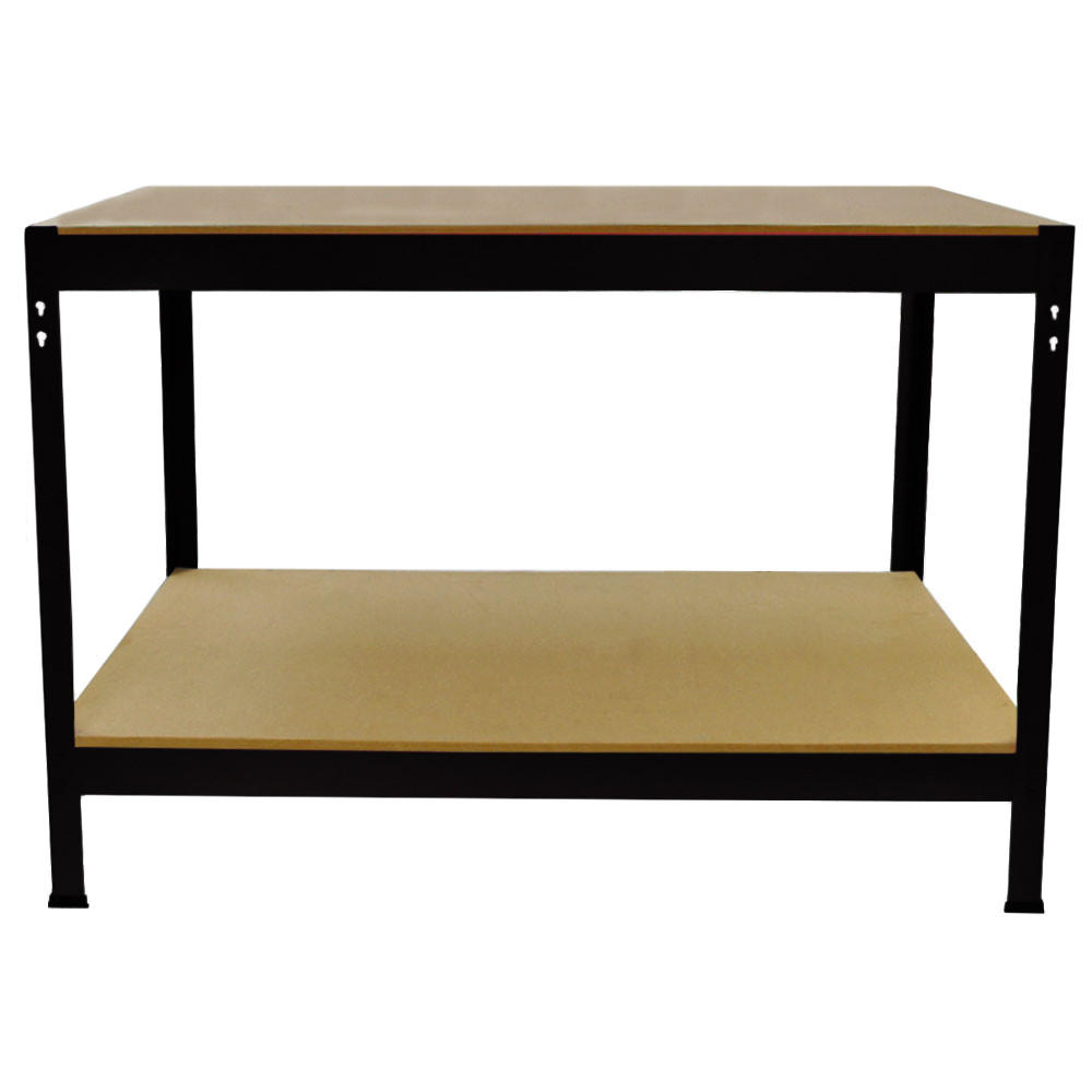 Monstershop Werkbank Schwarz 100x90x60 cm