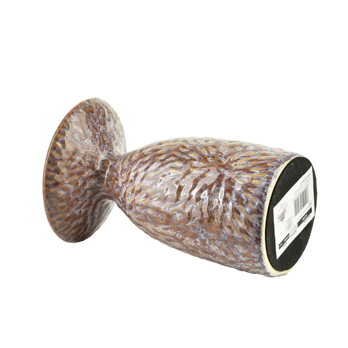 KERZENSTÄNDER Yarine Beige 11/9/17 cm Keramik - Beige, Keramik (9/17/11cm) - Mondex