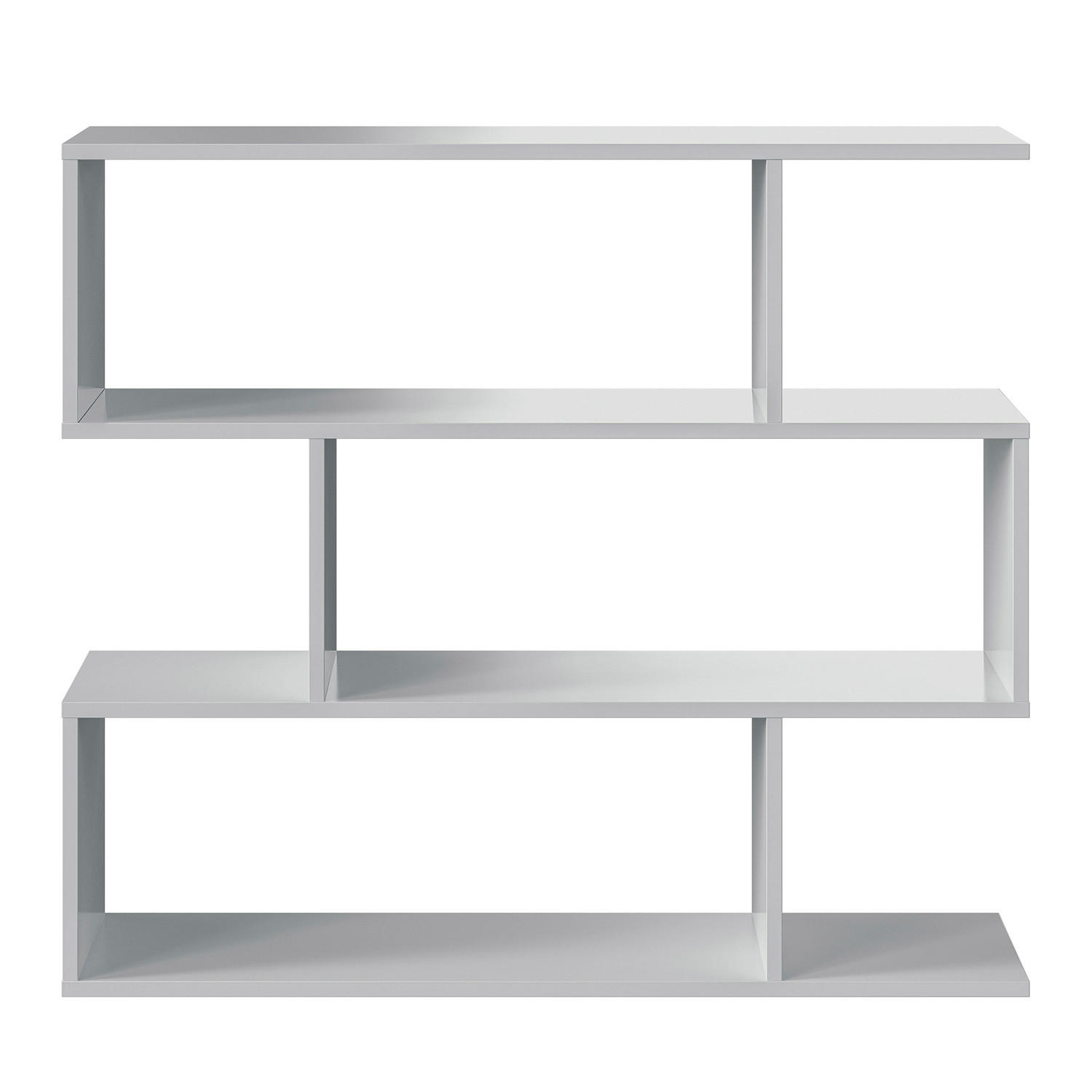 REGAL Bologna Weiß 6 Fächer - Weiß, Holzwerkstoff (110/97/25cm) - VS Venta-stock