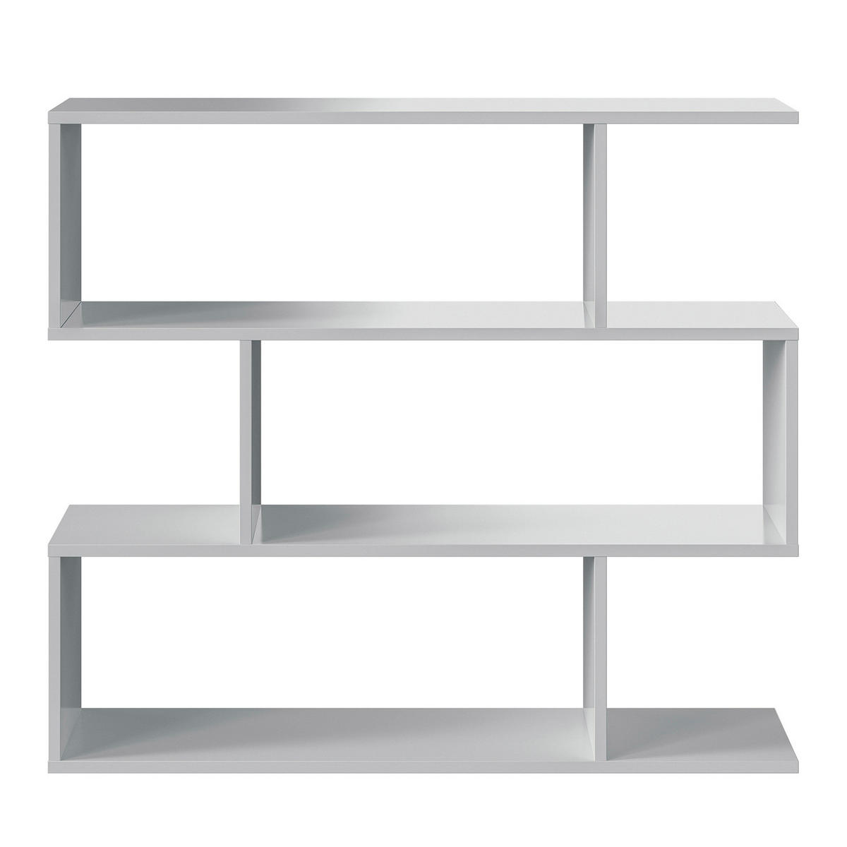 REGAL Bologna Weiß 6 Fächer - Weiß, Holzwerkstoff (110/97/25cm) - VS Venta-stock