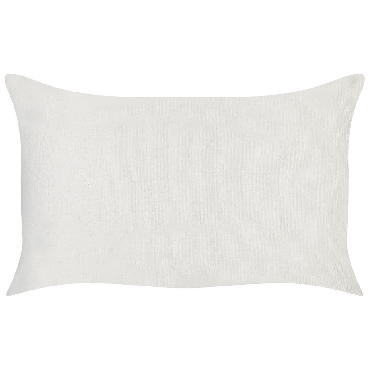 DEKOKISSEN 2er-Set Rot 30/50 cm Alsine - Rot/Weiß, Textil (30/50cm) - Beliani